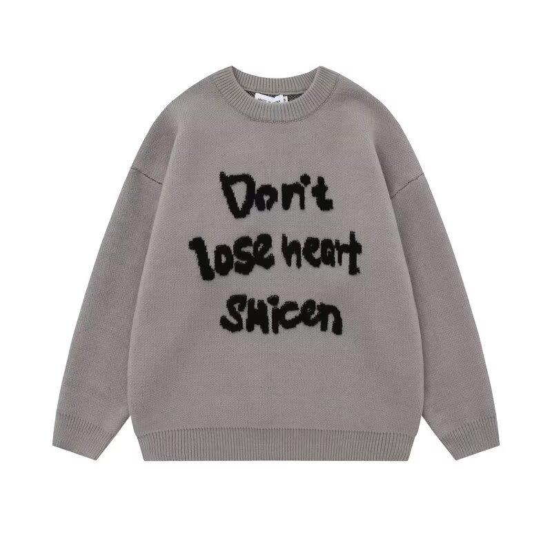 Round Neck Sweater Sweater Men's Trendy Brand Handsome Autumn and Winter Bottoming Shirt New Men's Temperament Slim Fit Top