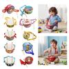 Double Sided Children's Drum Toy Wooden Material Musical Instrument Drum  Rhythm Development