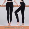 Women's Black Capri Dance Pants - Ballet Training Tights, Elastic, Adult Size