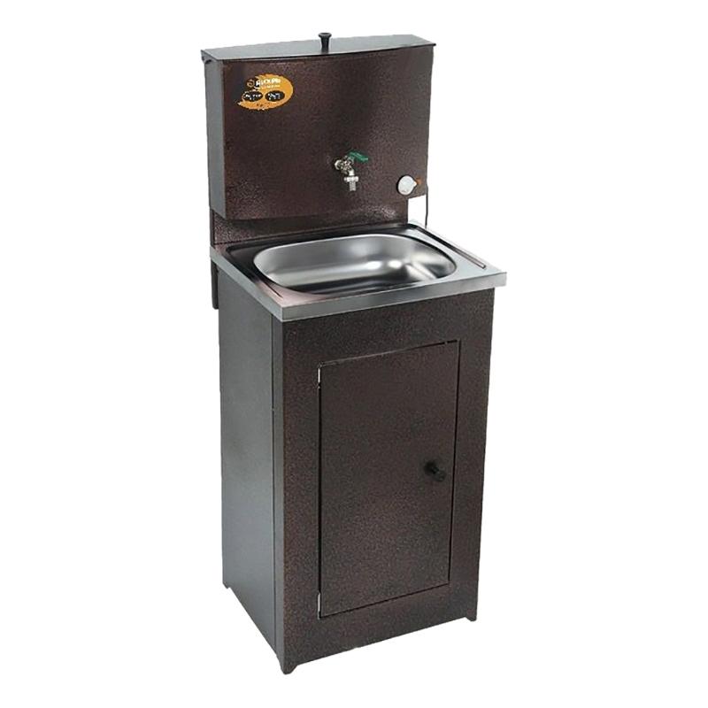 

Раковина из нержавеющей стали Vortex с медным подогревом и кантри