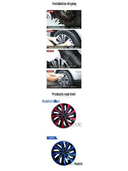 Coprimozzo Ruota Toyota Corolla/Yaris/Vios, 14/15 Pollici, per Modelli Nuovi e Vecchi