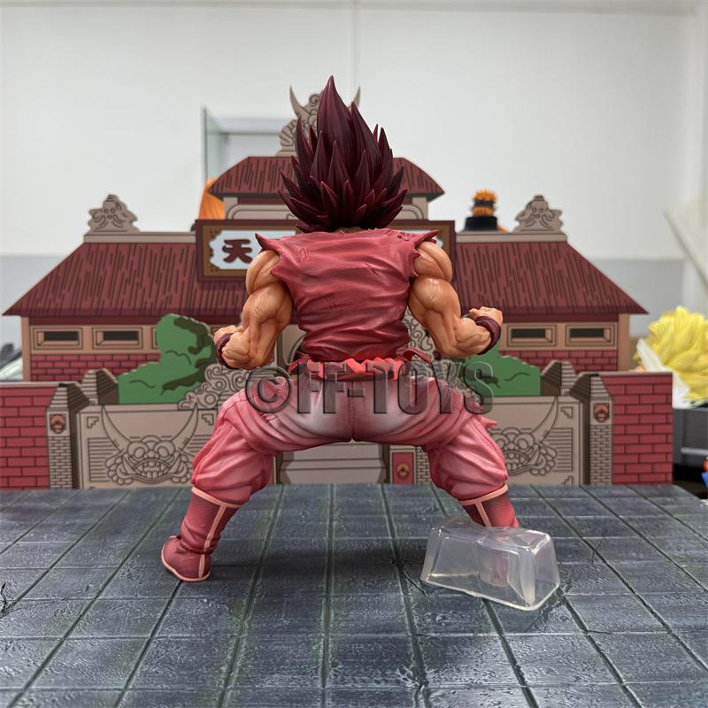 24cm Anime Drogan Boll Z Kaiouken Gocool Figure Super Saiyan Son Gocool Action Figurine Pvc Statue Collection Model Toys Gifts