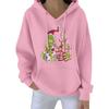 Women's Christmas  Hoodie Funny Cute Christmas Holiday Sweatshirt Pullover
