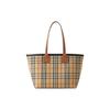 London Decorative Jacquard Check Cotton Tote Bag Women Tote Bags Heather-Brown Black 80661631