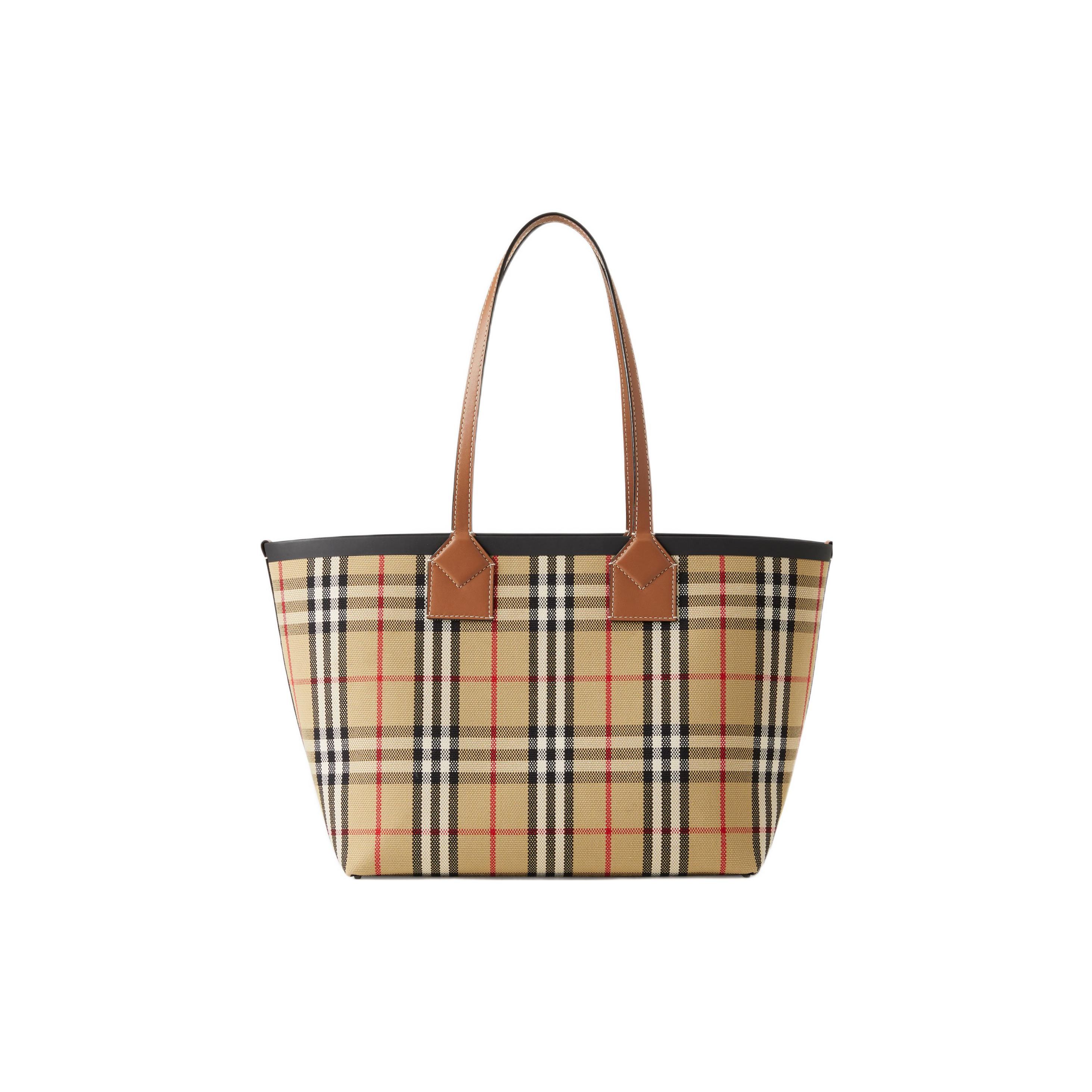 

Burberry London Декоративна Жаккардова Клітинка Бавовняна Сумка-Тоут Жіночі Сумки-Тоут Хезер-Браун Чорний 80661631 Shopping Bag Set(Basic Set+Shopping Bag)
