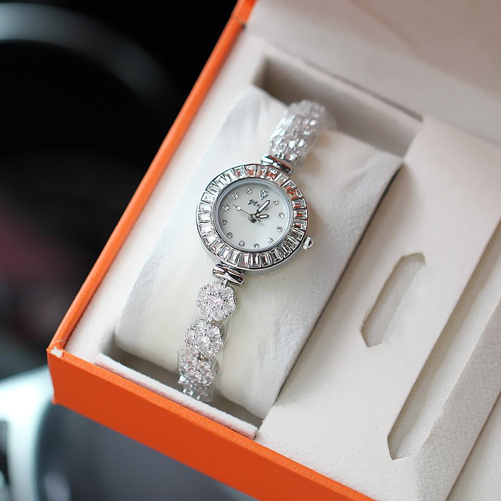 Brand Women's Watch Light Luxury Fashion Wristwatch High Quality Diamond Pearl Waterproof Ladies Jewelry Bracelet Watches Gift