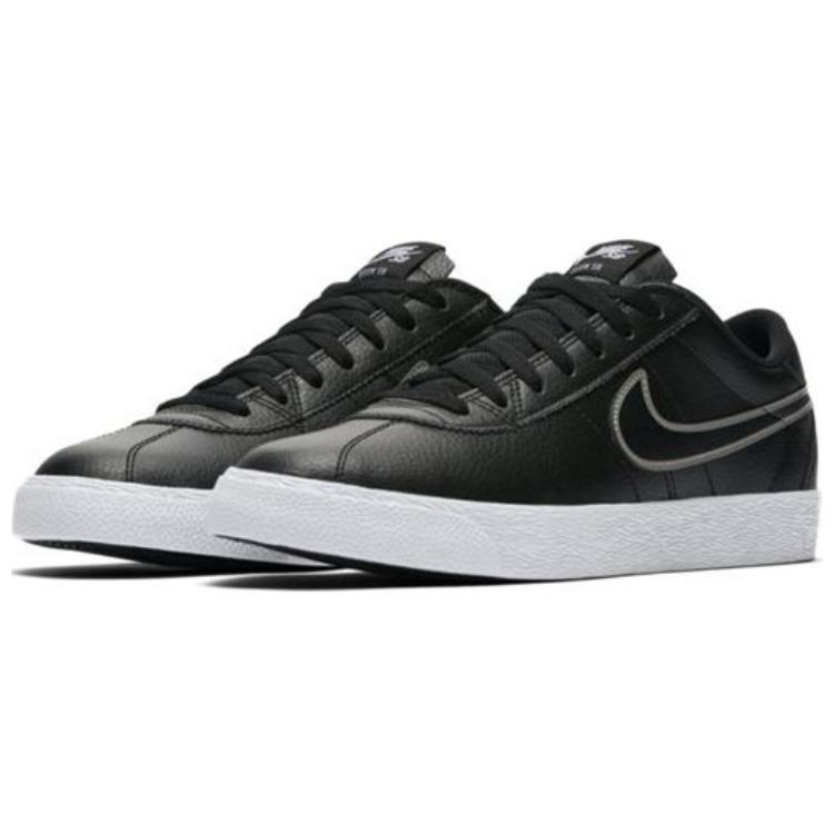 Nike Zoom Bruin Premium SE Unisex Sneakers Black Metallic-Pewter-White 877045-001