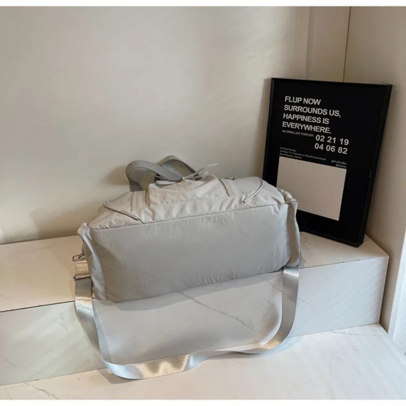 Neue Reisetasche Großes Fassungsvermögen Schulter Tragbar Gepäcktasche Reiseaufbewahrungstasche Bordtaschen Sport-Fitness-Taschen für Damen