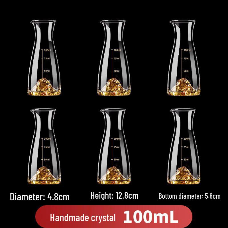 Premium Thickened Crystal Glass Liquor Decanter