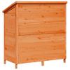 Garden Shed Brown 106 x 56 x 113.5 cm Solid Spruce Wood