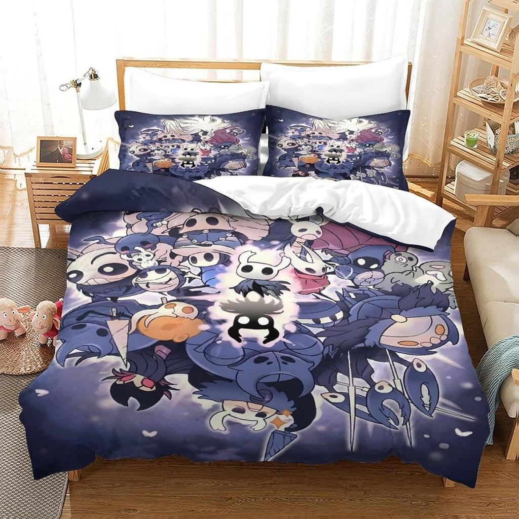Game Hollow Knight Duvet Cover Pillowcase Bedding Set Adult Boy Girl Bedroom Decoration Children Single Double Large Size