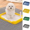 Pet Dog Toilet for Small and Medium Dogs, Flat Tray Design, Removable and Easy-to-Clean, -Urine Stepping Pad, Puppy Training Potty
