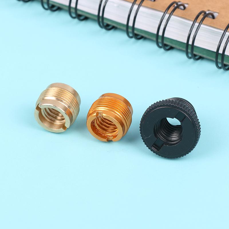 4 Stück Mikrofonklemmen Schrauben Gewindeadapter Konverter Umwandlungsmutter Adapter