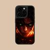 AOT Eren Yeager Matte Surface  Mobile Phone Case for iPhone 17 16 15 14 13 12 11 Air Pro Max Plus Colorful Cover