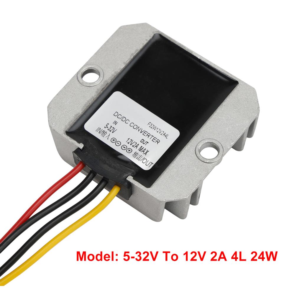 5-32V to 12V DC-DC 2A Automatic Voltage Stabilizer Power Converter Regulator