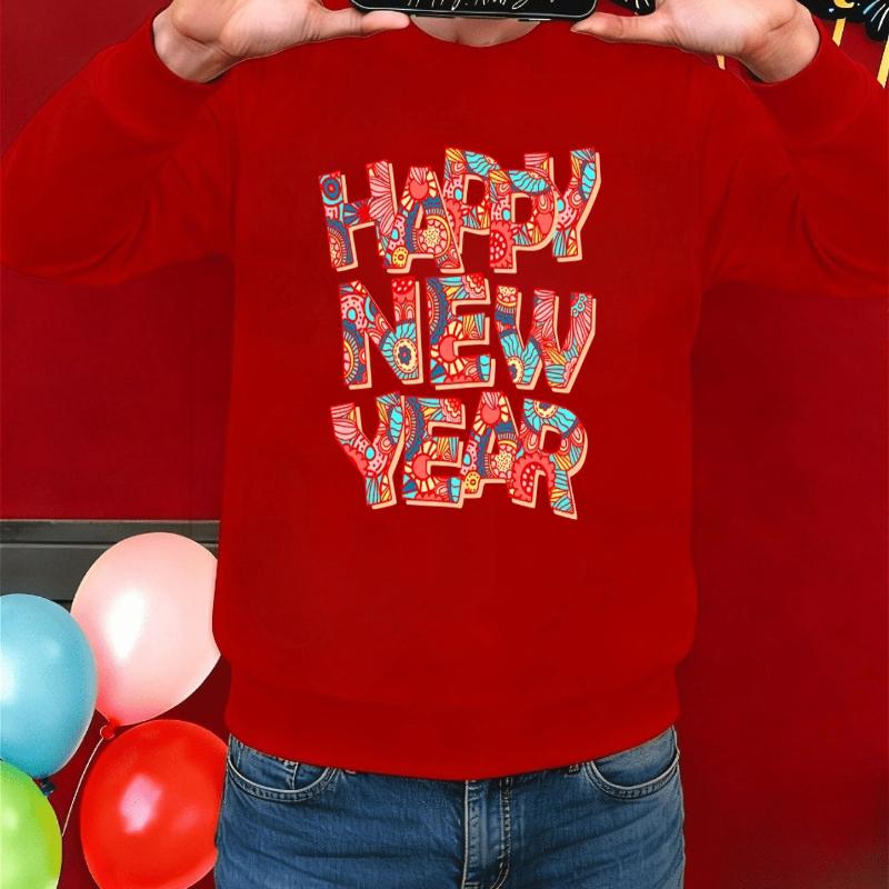 

2026 Loose Fit Men s Crew Neck Hoodie, Relaxed & Stylish, for Home Lounge XXL красный