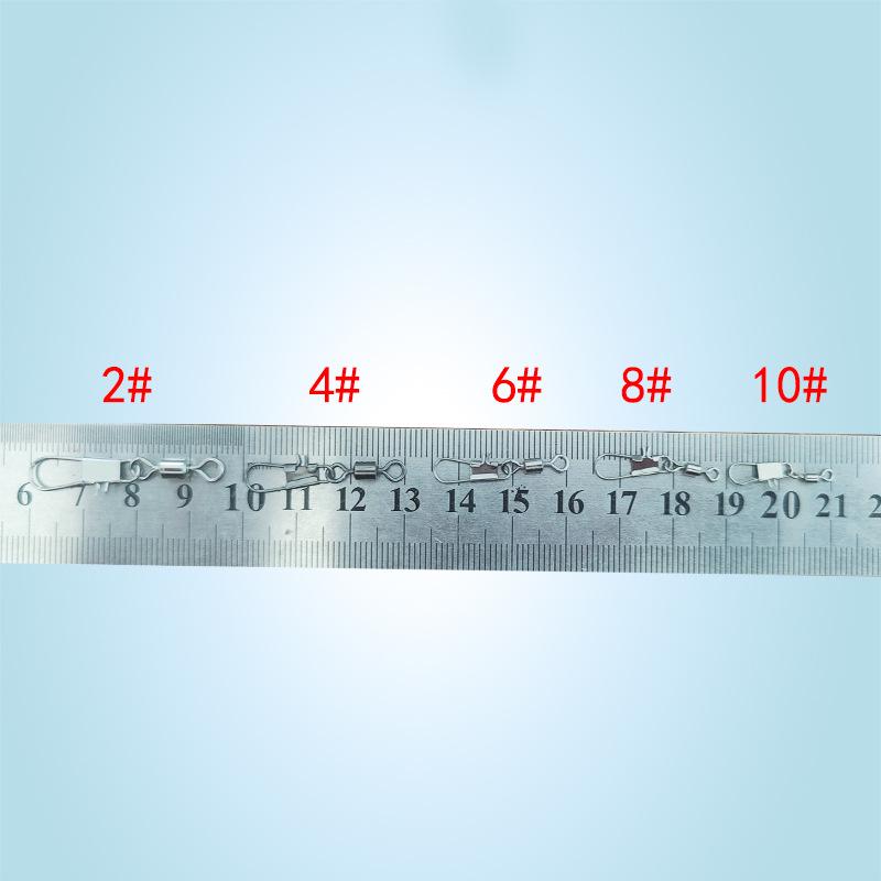 Bulk B-Type Figure-8 Snap Swivel 246810 Quick Release Fishing Connector Buckle Accessories