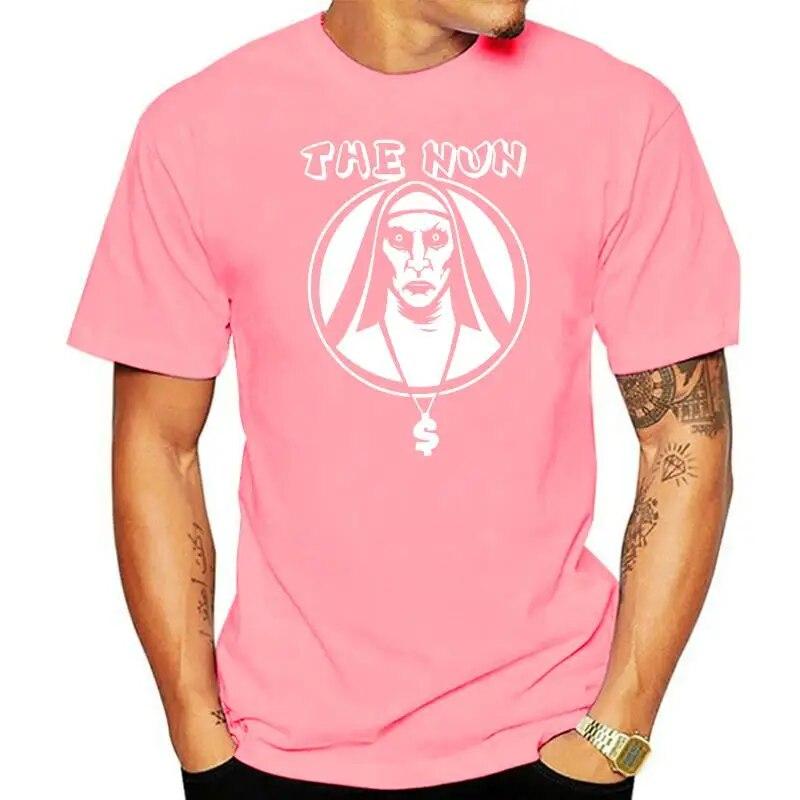 The Nun Catholic Horror Terror Black T-Shirt Customize Tee Shirt