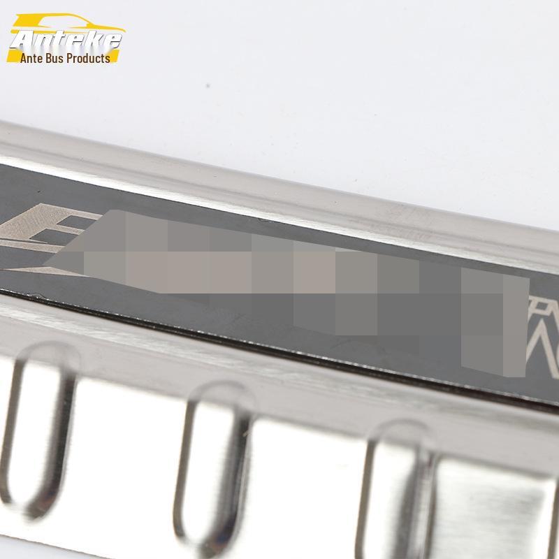 Stal Nierdzewna Tylna Płyta Ochronna na Bagażnik dla Corolli 2019