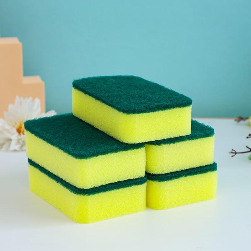 Thickened High-Density Nano Dishwashing Sponges
