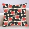 O-Orla Kiely Flower Pillow Case Cushion Cover Polyester Pillowcase Decorative Sofa Cushion Pillowcase Home Decor