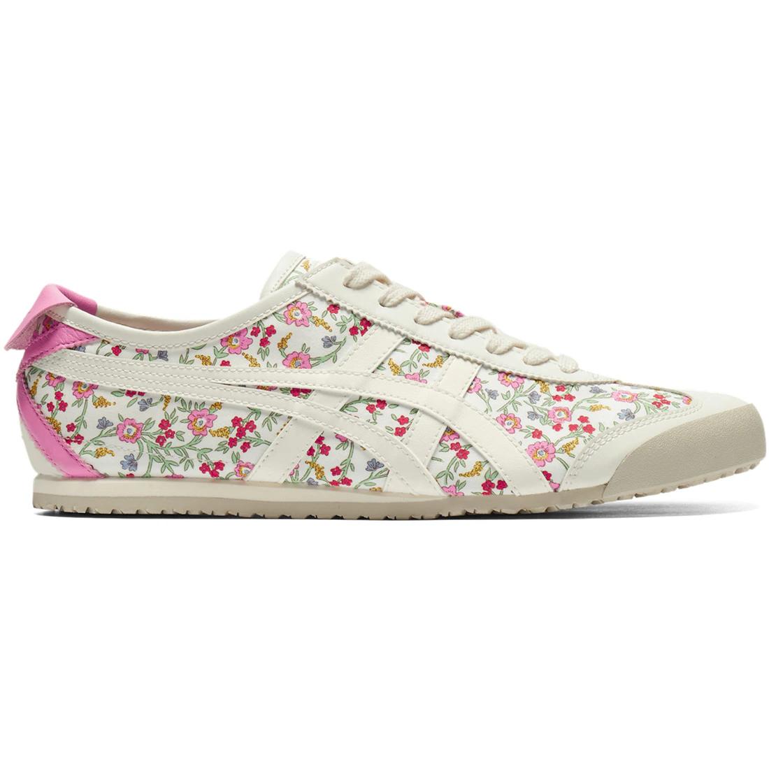 

Кроссовки Onitsuka Tiger Mexico 66 Кремово-розовые с цветочным принтом(1183C392-101) 38
