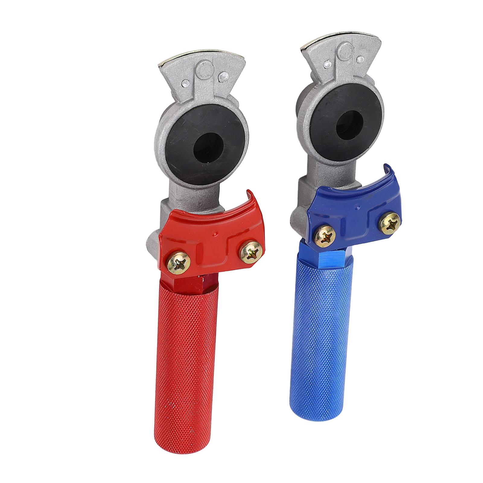 

Набор из 2 штук Glad Hands, красный и синий, анодированный алюминий, длительный срок службы для полуприцепа, тягача, автофургона