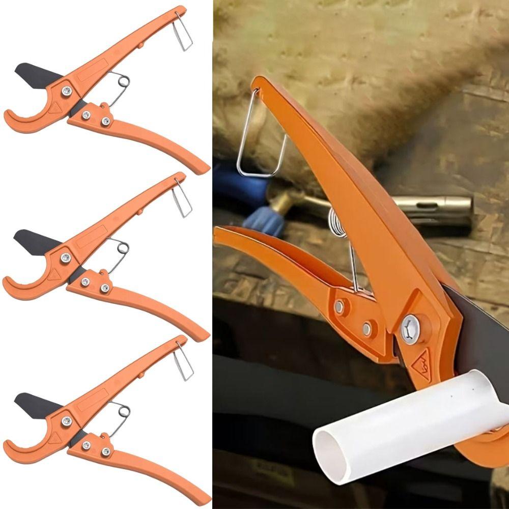 Easy Grip Plumbing Cutting Tool Heavy-Duty Multi-Functional Shears PVC Pipe Shears  Home Use