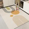 Kitchen Mat Pvc Waterproof Oil-proof Carpet Leather Large Rug Non-slip Floor Mats Area Rugs Pvc Alfombra Cocina Vinilica