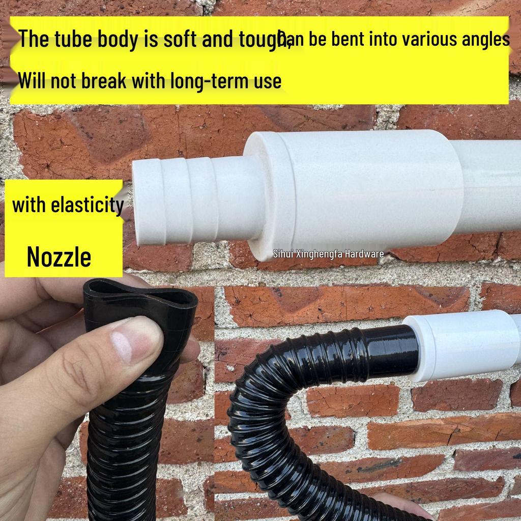 Aquarium Drain Kit: Corrugated Soft Hose with Upper & Lower Pipes, Extension, Filter Box, and Turnover Box