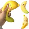 Soft Banana Squeeze Toys PU Banana Squishy Toy Kids Toy Fruits Pinch Toy  Children's Gifts