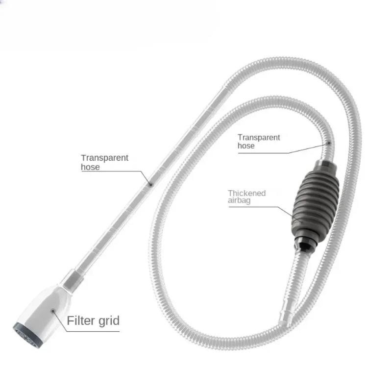 New Fish Tank Water Changer, Sand Washer, Water Pump, Fish Tank Absorber, Siphon Pipe, Manual Water Changer, Toilet