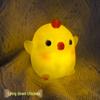 2023 Cartoon Cute Rabbit Night Light: Cordless LED Bedside Ornament for Kids