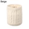 Cable Winter Warm Collar  Cowl Loop Snood Shawl Neck Warmer Circle Thicken Scarf Brushed Knit