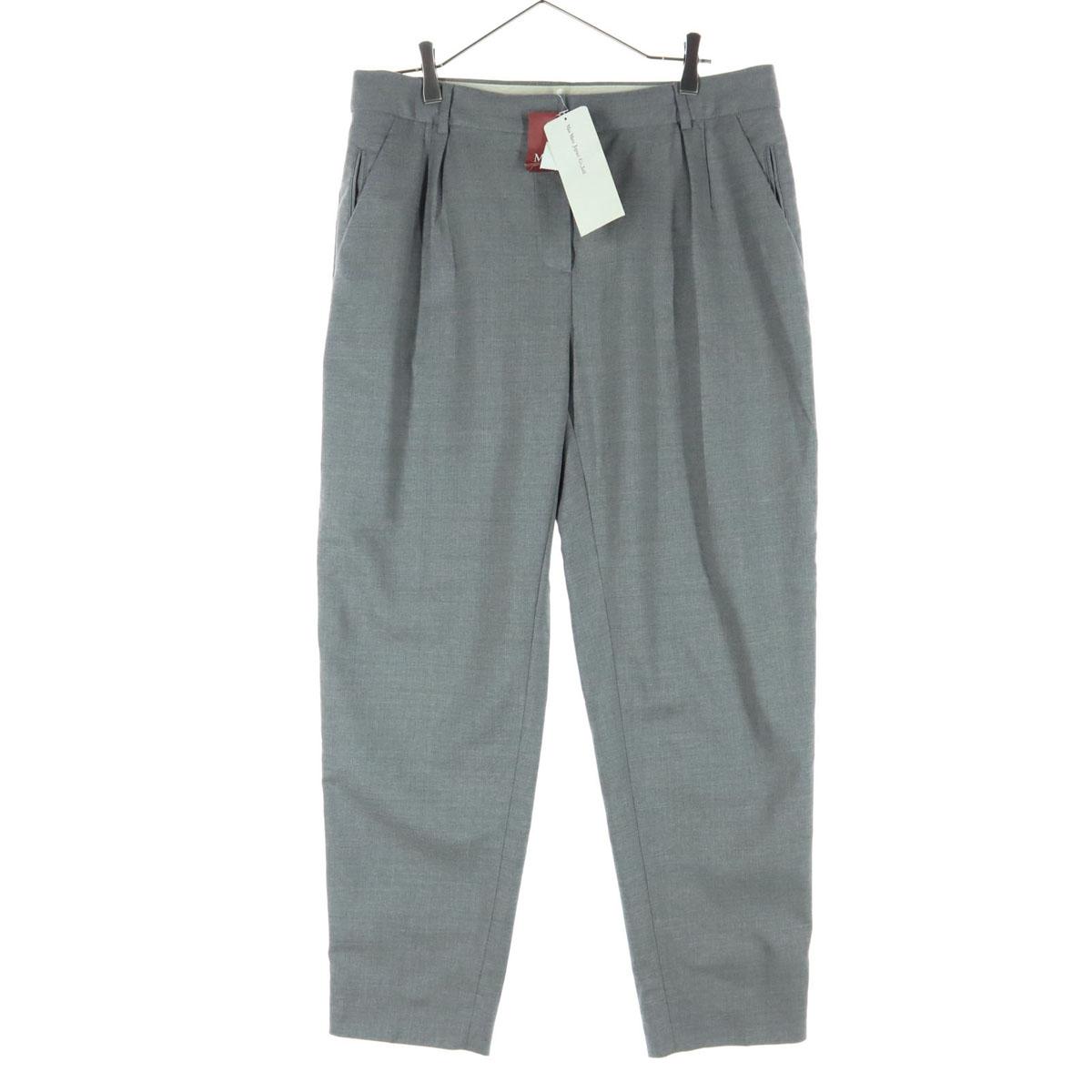 

unused MAX MARA Tapered pants 44 gray Women Used