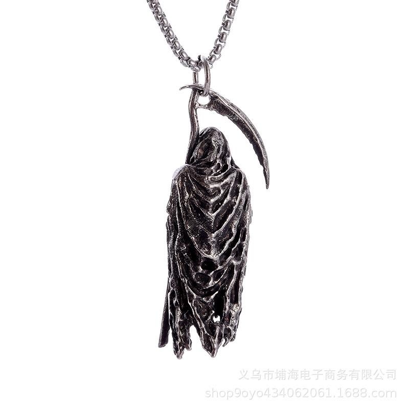 Collier Crâne Polyvalent pour Hommes et Femmes