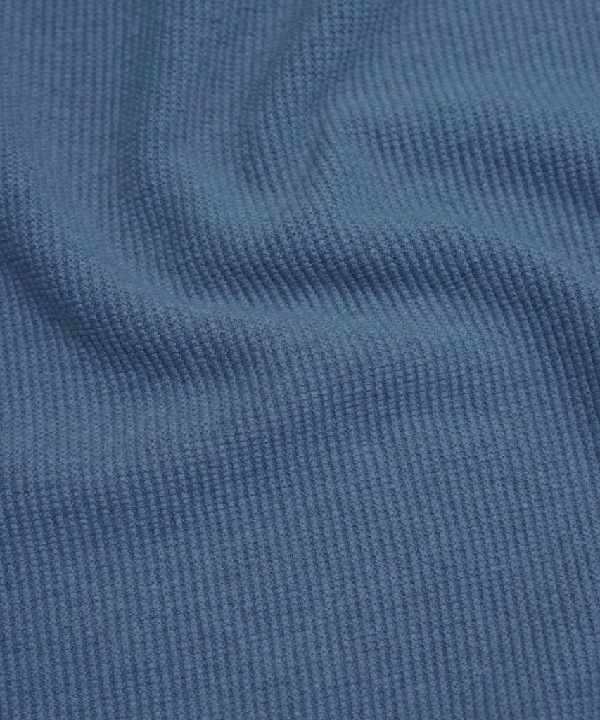 BIRBANTE Comfort Washable Collared Knit - Retro Blue