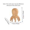 Scraping Device Octopus Massage Comb Acupoint Stick Meridian Dredging Scalp Massaging Hairbrush Anti Static