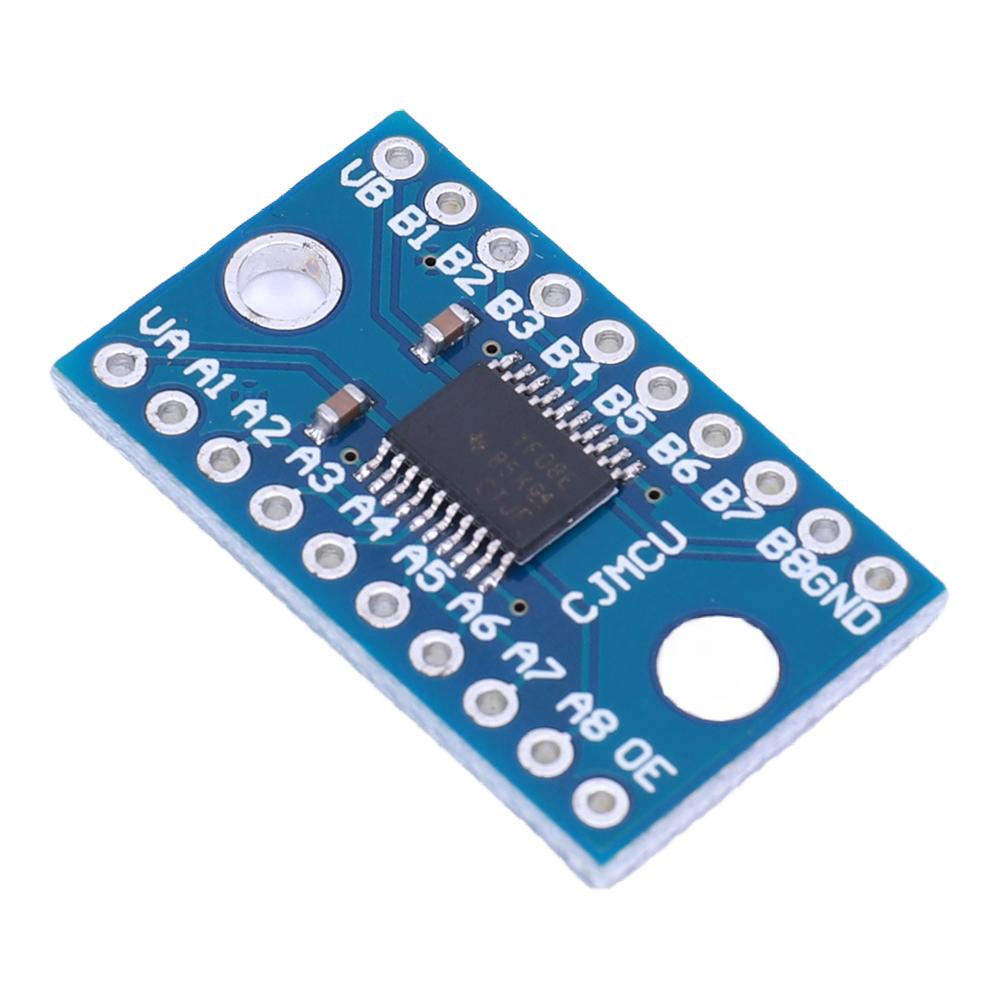 TXS0108E Logic Level Conversion Module 3.3V 5V 8 Channel Logic Level Shifter Bi-Directional Module High Speed for Arduino