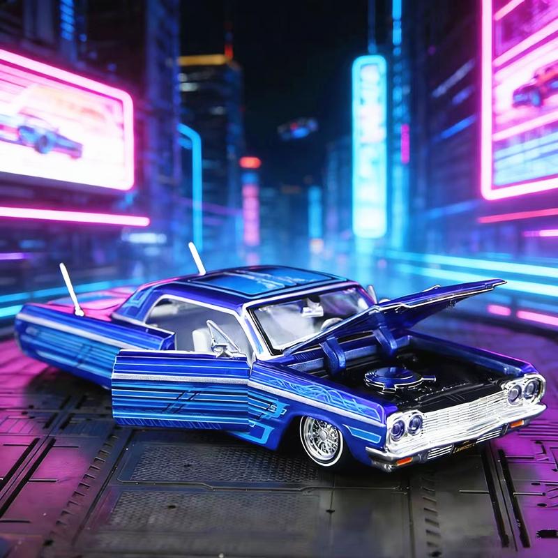 New Maisto 1:24 Chevrolet Impala SS 1964 Supercar Alloy Car Diecasts & Toy Vehicles Car Model Miniature Scale Model For Children