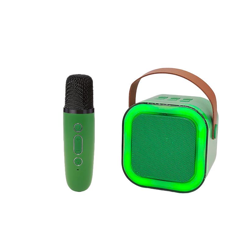Portable K12 Bluetooth Speaker & Microphone for Outdoor Live Streaming and Home Karaoke