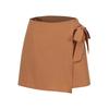 Women's Linen Wrap Shorts High Waist Tie Closure Casual Summer Skort Lightweight Breathable Fabric Comfortable Fit