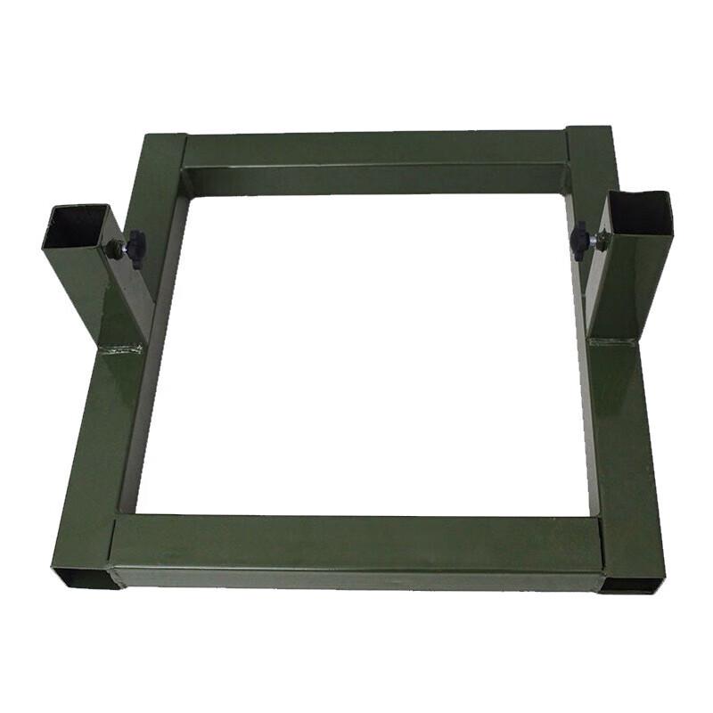 Double Rod Square Target Stand Base