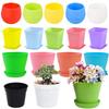 10/20 pièces Mini Pot de Fleurs Plastique Plante Succulente en Pot Ménage Bureau Bureau Jardin Balcon Décoration Fourniture de Plantation TMZ