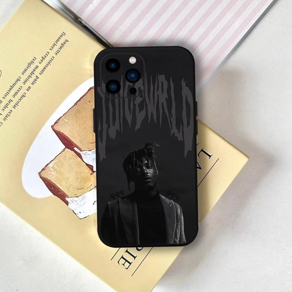 999 J-Juice W-WRLD Telefoonhoesje FUNDA Voor IPhone 12 11 13 14 15 16 Max Pro Plus Mini Zacht Siliconen Zwart Hoesje