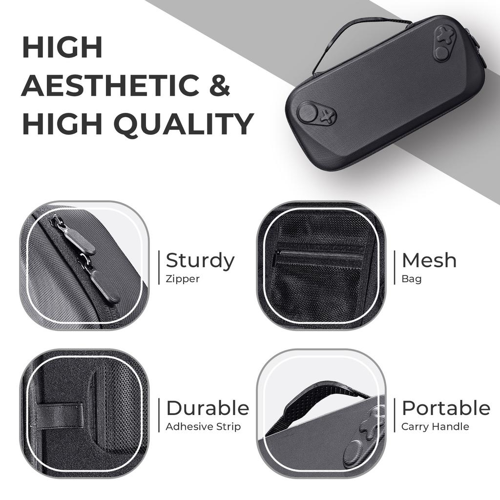 For ROG Xbox Ally/ROG Xbox Ally X Universal Handheld Storage Protection Bag 3 In 1 Anti Fall Shockproof Replacement Accessories