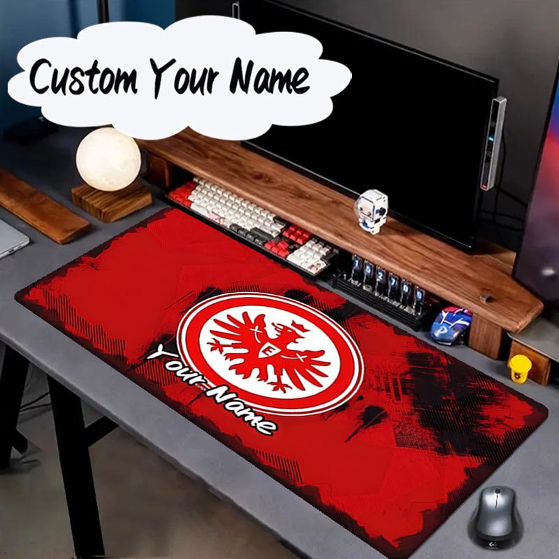 Custom Name Mouse Pad Eagle Crest Frankfurt Emblem Mouse Pad, Gaming Mouse Pad, Keyboard Pad, Desk Decor for Computer Notebook Fan Birthday Gift
