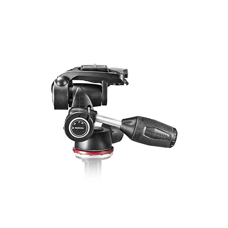 Manfrotto Basic 3-Way Pan Head 804 Adapt with Quick Release Plate (MH804-3W)