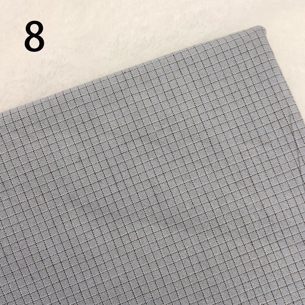 Bargain price yarn-dyed first dye woven cotton plaid brocade patchwork quilt craft fabric cloth DIY stitch sew doll clothes