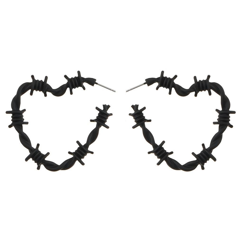 Retro Hoop Earrings Punk Drop Earrings New Earrings  Jewelry Gift